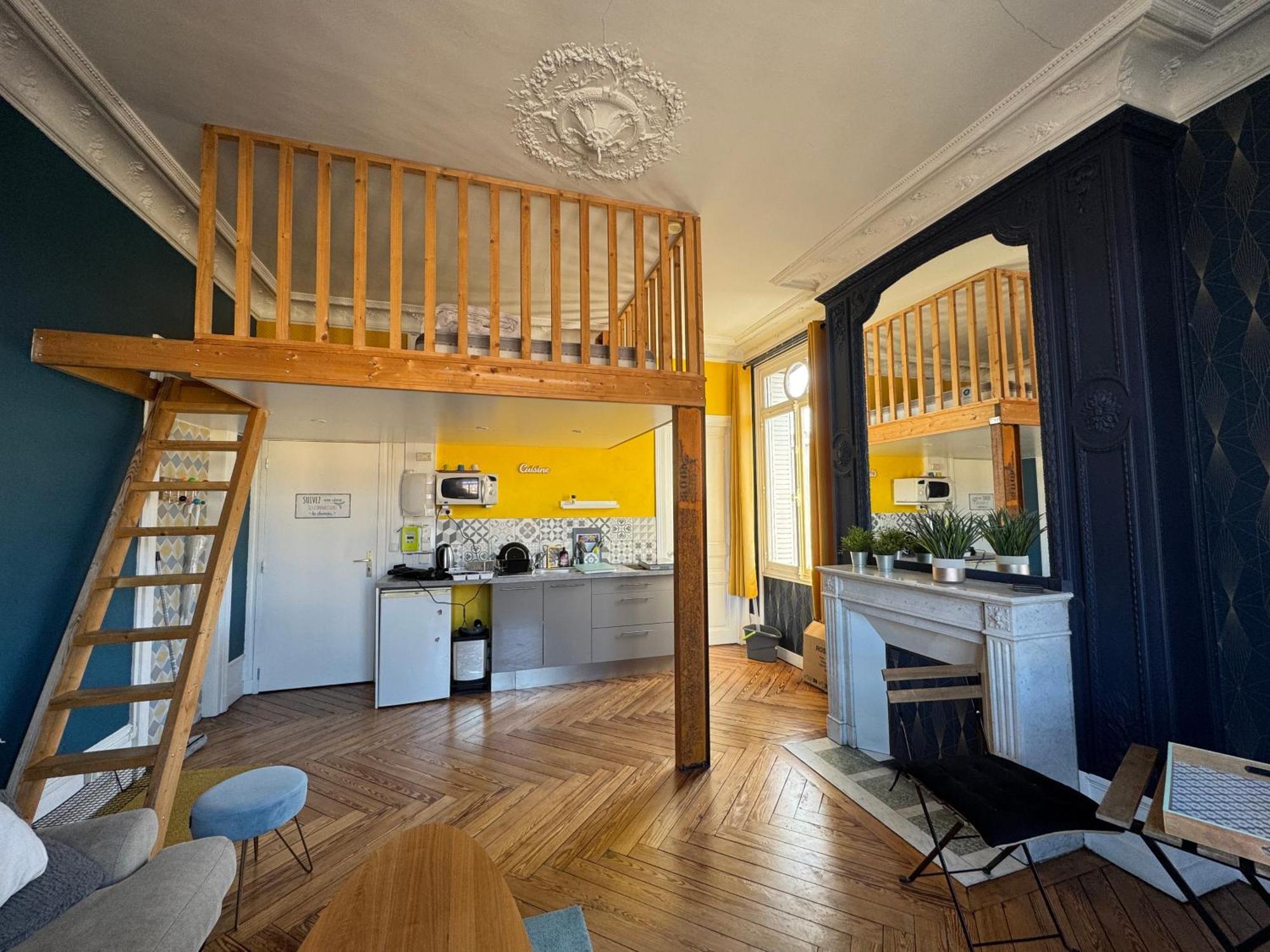 Studio A Rouen Avec Mezzanine Exterior photo